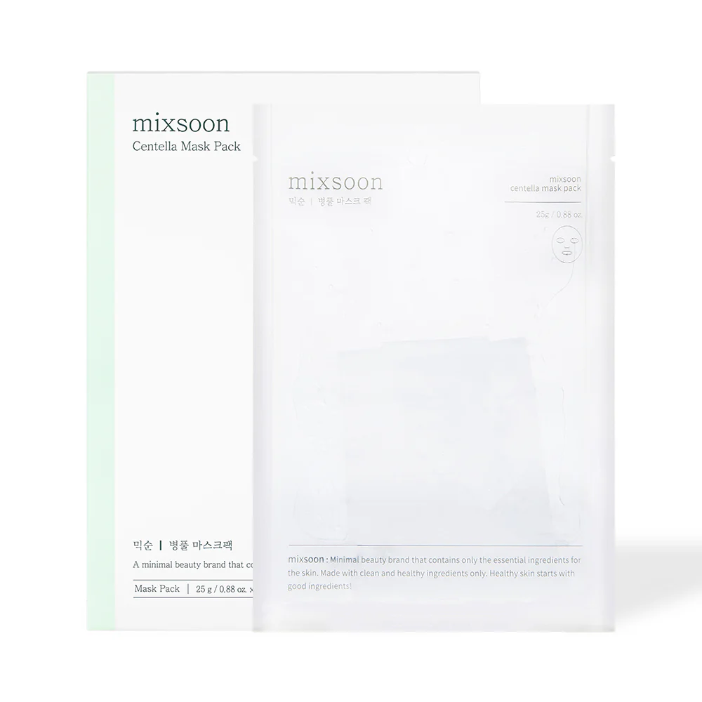 mixsoon Centella Face Mask 1PACK (5ea)