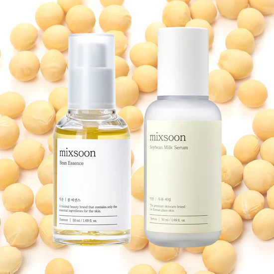 mixsoon Bean Essence & Soybean Serum Duo Set