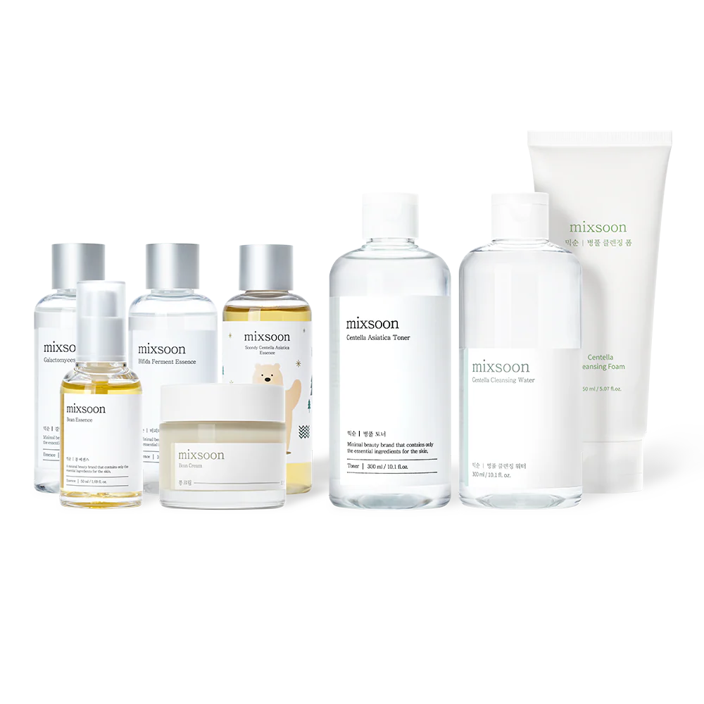 mixsoon Glass Skin Daily Routine Set