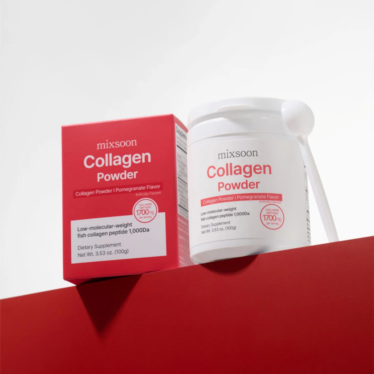 mixsoon Collagen Powder Pomegranate Flavor 100g