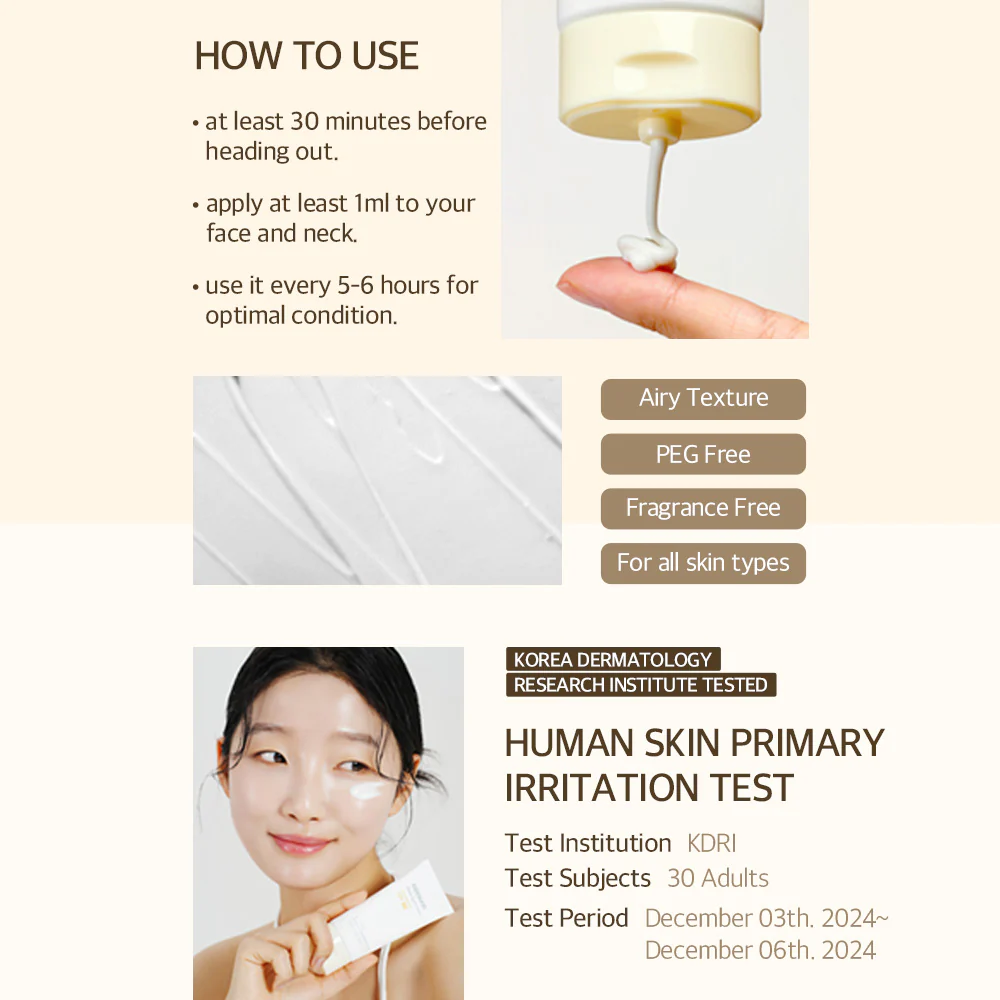 mixsoon Bean Sunscreen 50ml 5 mixsoon Bean Sunscreen 50ml